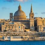 View of Valletta.