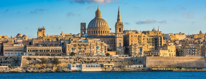 View of Valletta.